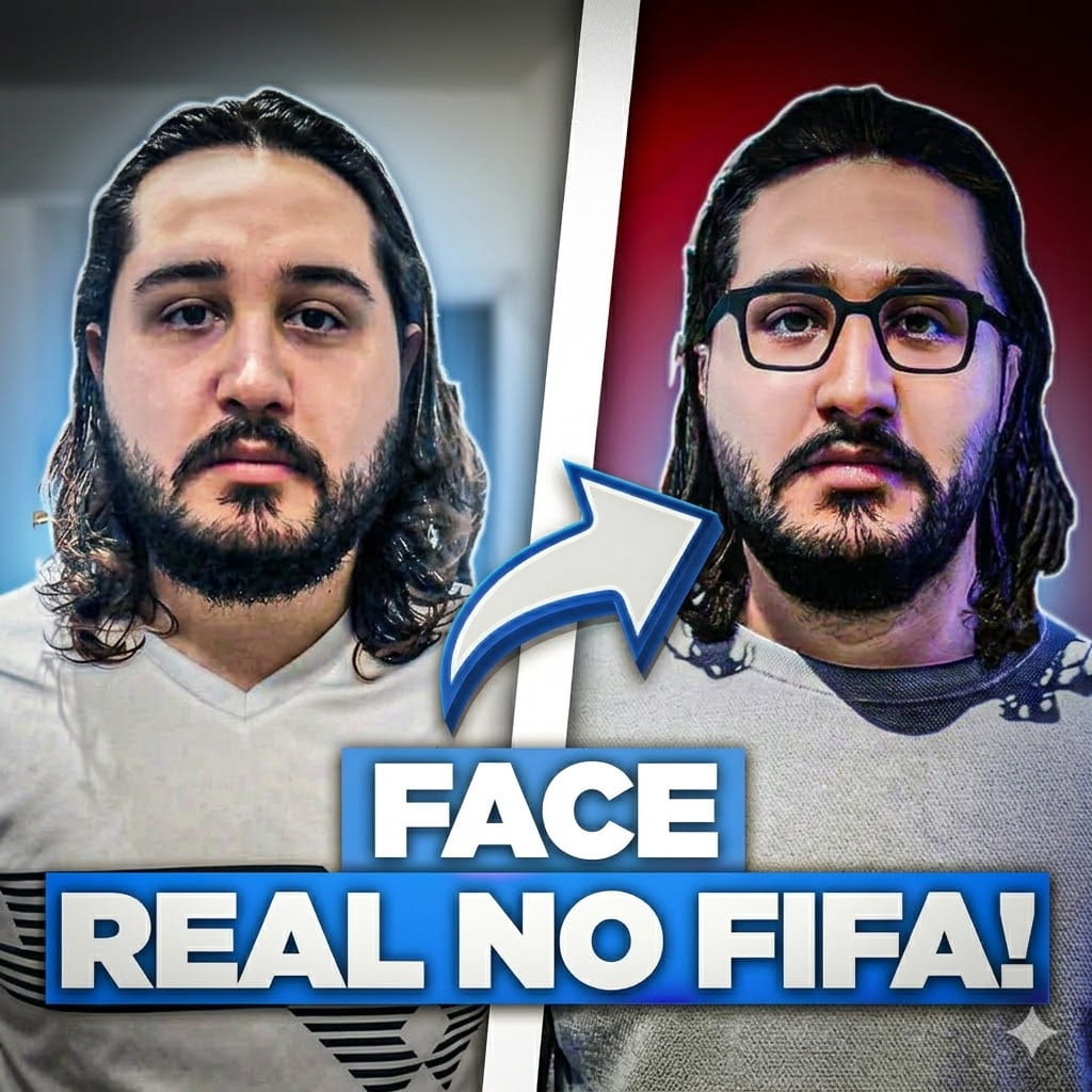 Sua Face Real no FIFA